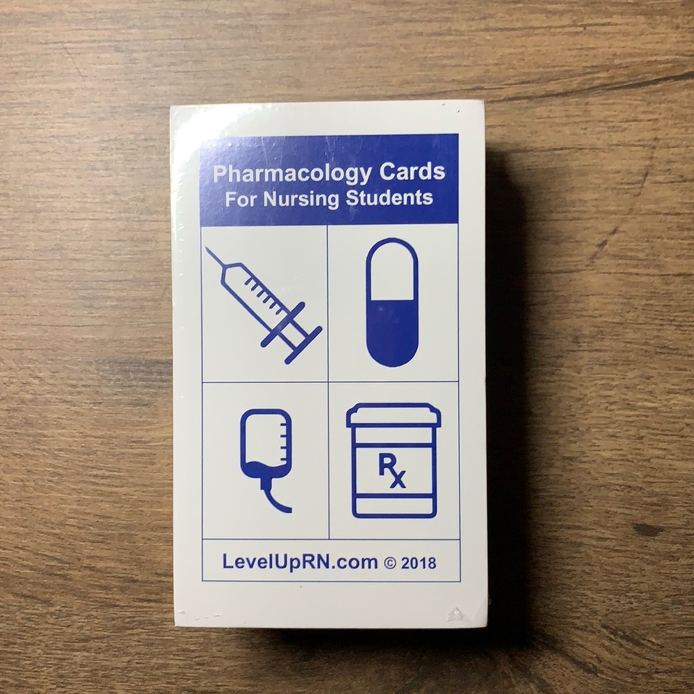 Level up RN Cathy Parkes Pharmacology cards